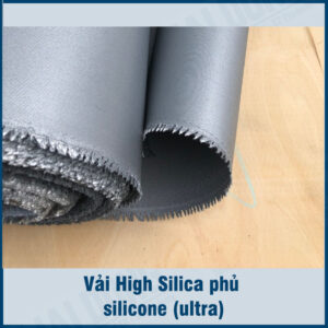 Vải High Silica phủ silicone ultra