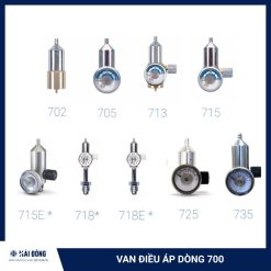 Van điều áp khí dòng 700