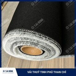 Vải thuỷ tinh phủ than chì