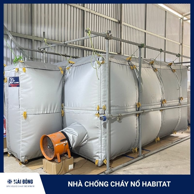 Thiết kế và gia công Nhà chống cháy nổ Habitat